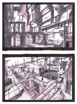 City sketch 2