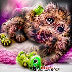 Cute Cuddly Monster