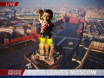 Putin Leaves Moscow