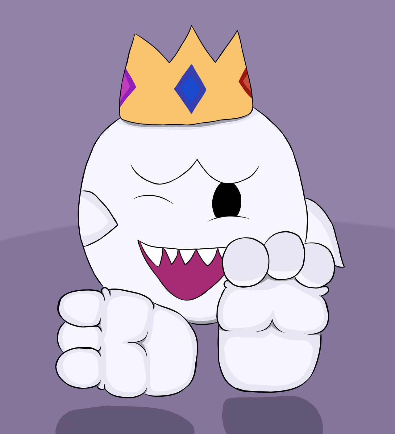 King Boo Feet by Xenedee on DeviantArt