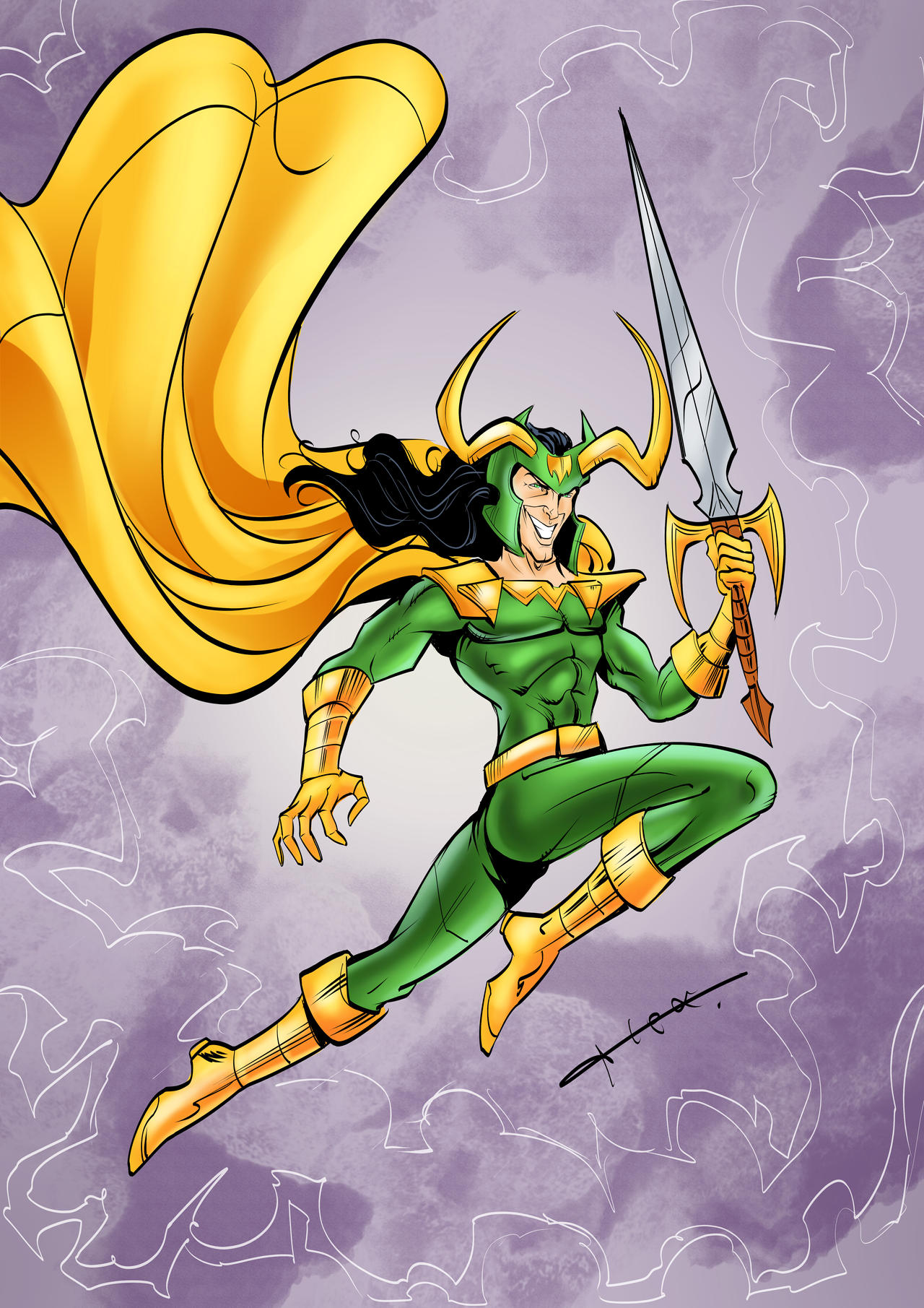 Loki Color Gradient Loki Color by alexguenther on DeviantArt