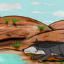Entry Piece-Laying in the hot sun-Dotw