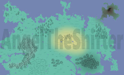 Land Map Concept