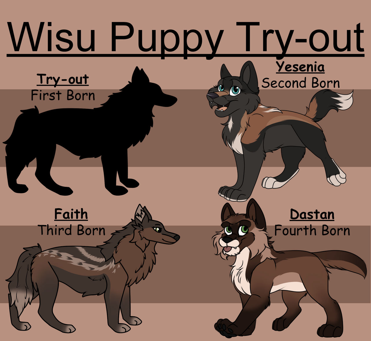CLOSED - WINNER - Puppy Try-out for DotW only