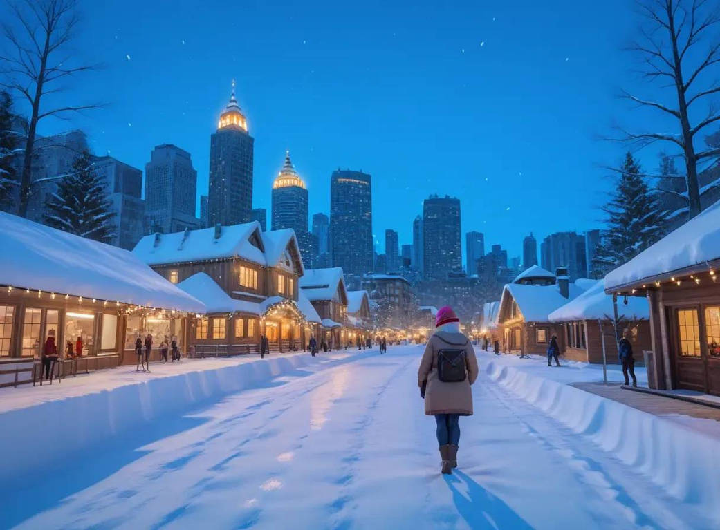 Winter Festival Night By GJmastermind On DeviantArt winter-festival-night-by-gjmastermind-on-deviantart