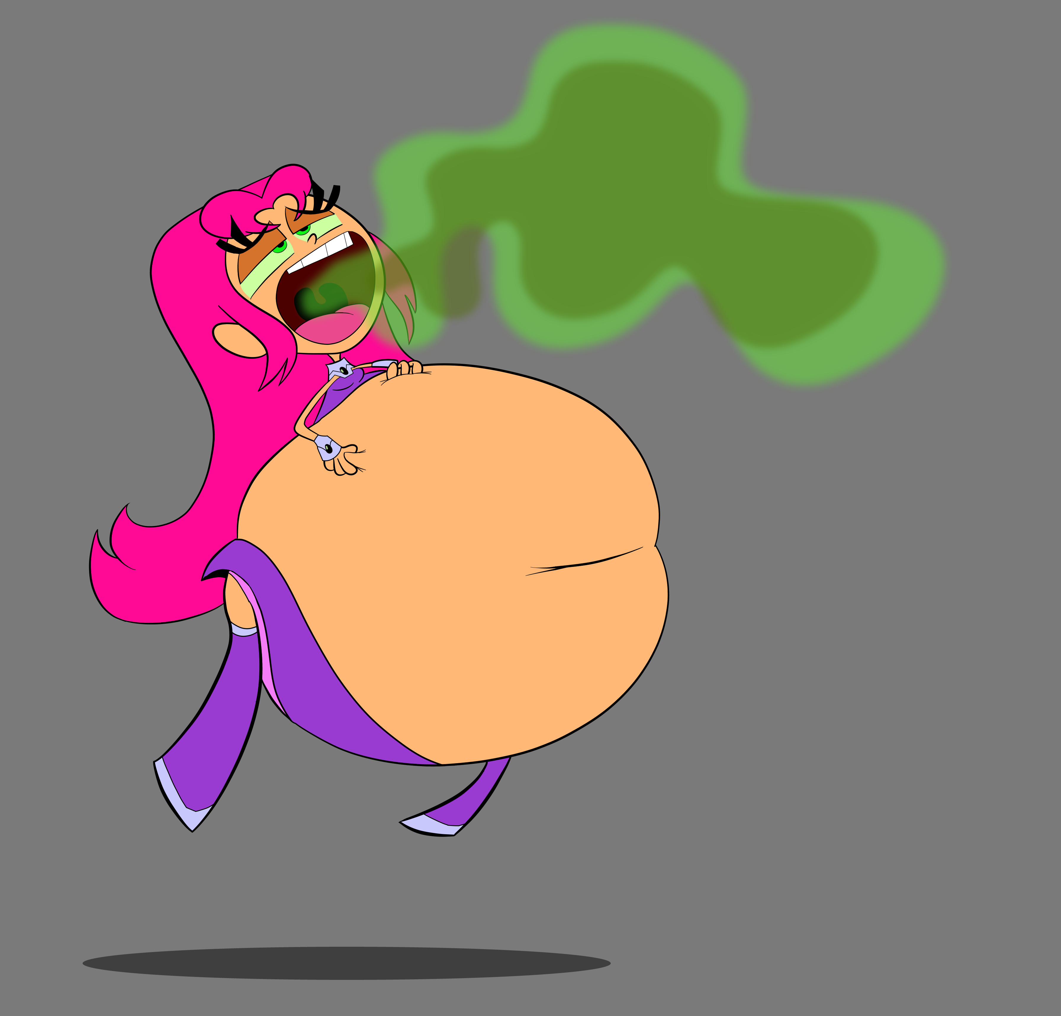 Starfire Over Inflation Commission 2/3 - Starfire by JanneteJoudson on DeviantArt