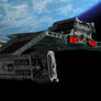 A Klingon K'tinga Cruiser Variant