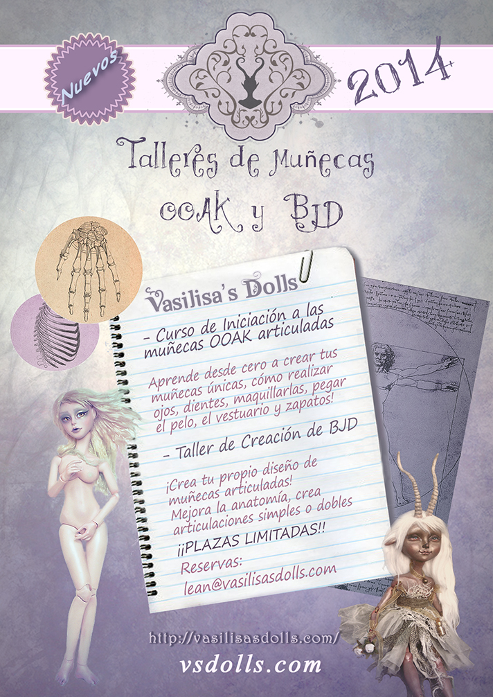 Cursos y Talleres Art Dolls, BJD