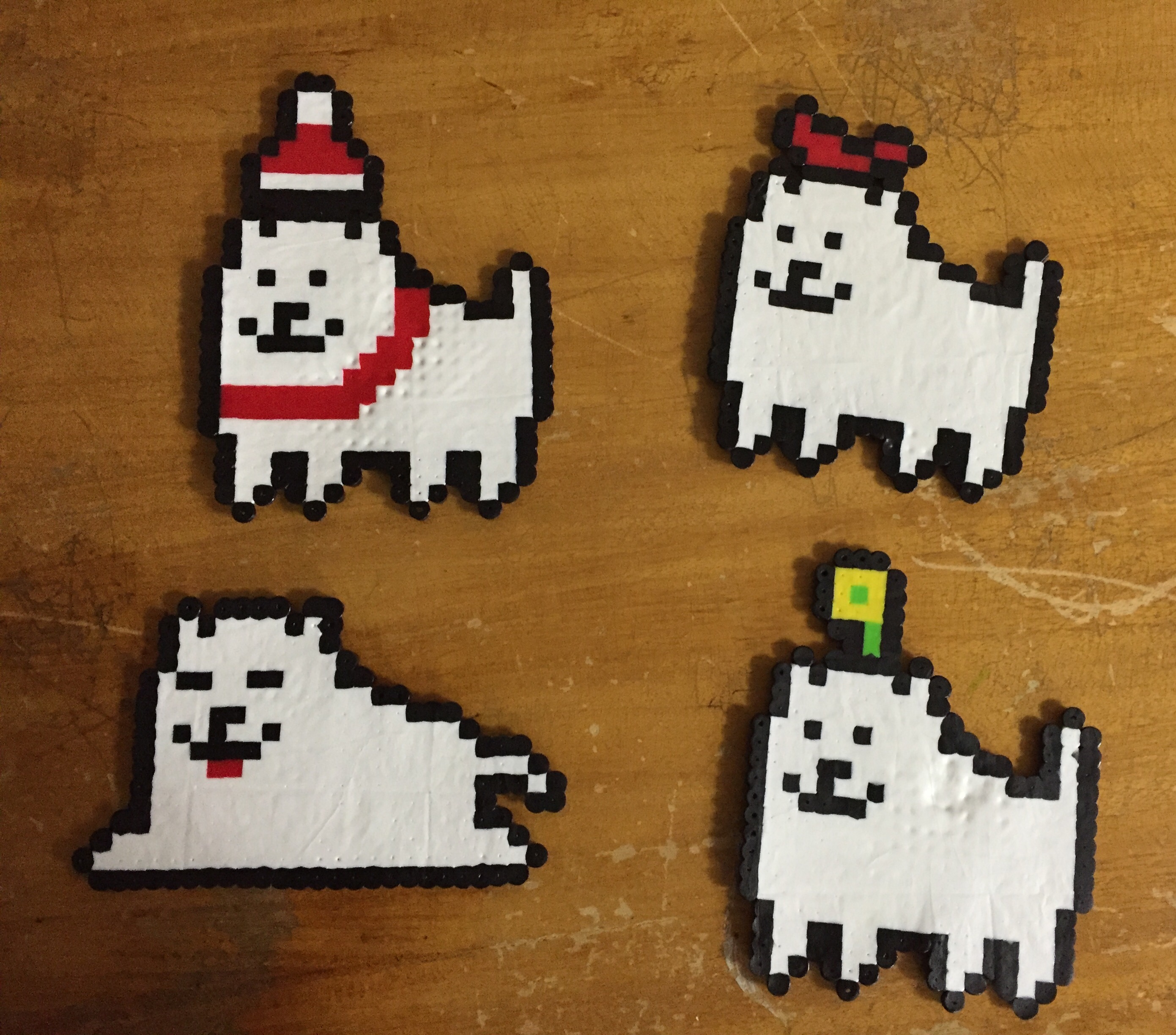 Annoying Dog perler bead set 2