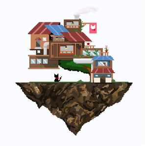 Ghibli Inspired Pixel Art