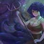 Thessal the mermaid goddess (Realm of the mad god)
