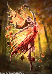 Autumn fairy