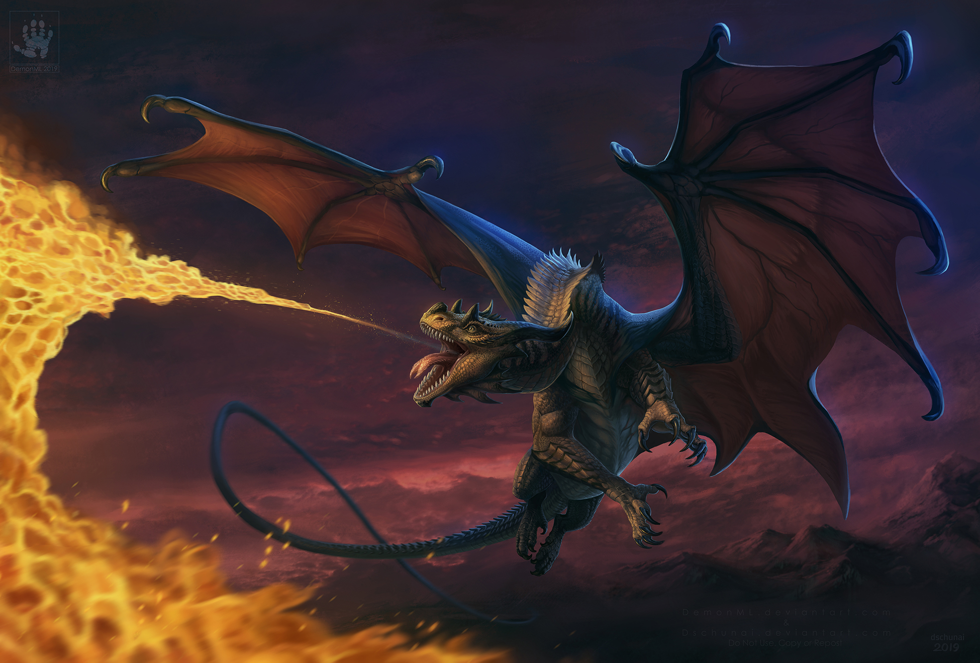 Collab:Drachenfeuer by DemonML