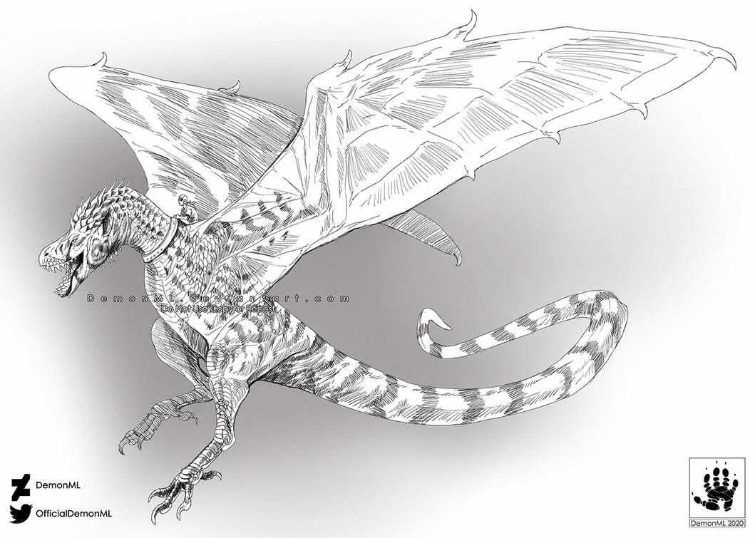 Wyvern Rider by DemonML on DeviantArt