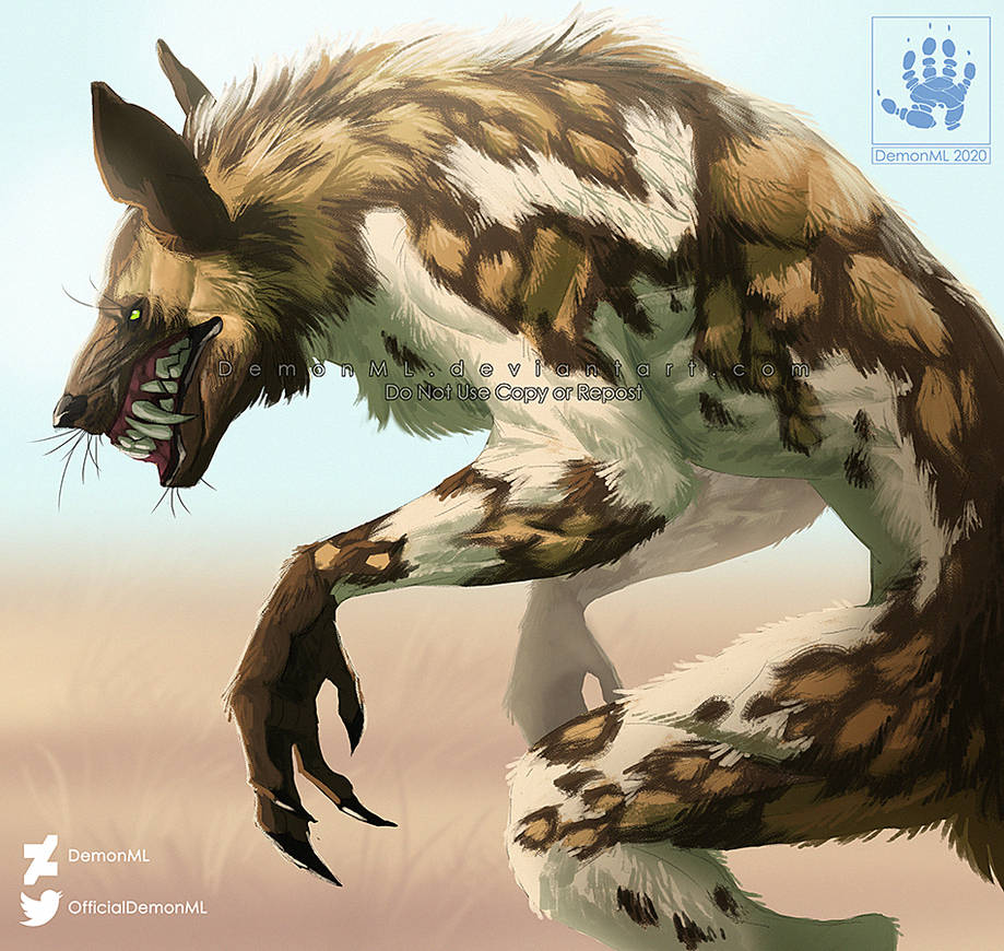 Were Dogs Wild Were-Dog by DemonML on DeviantArt