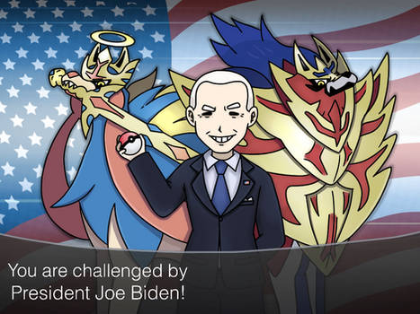 Famous People as Pokemon Trainers: Joe Biden
