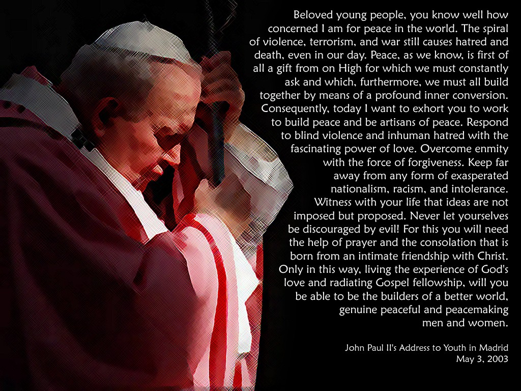 pope john paul ii quotes on prayer
