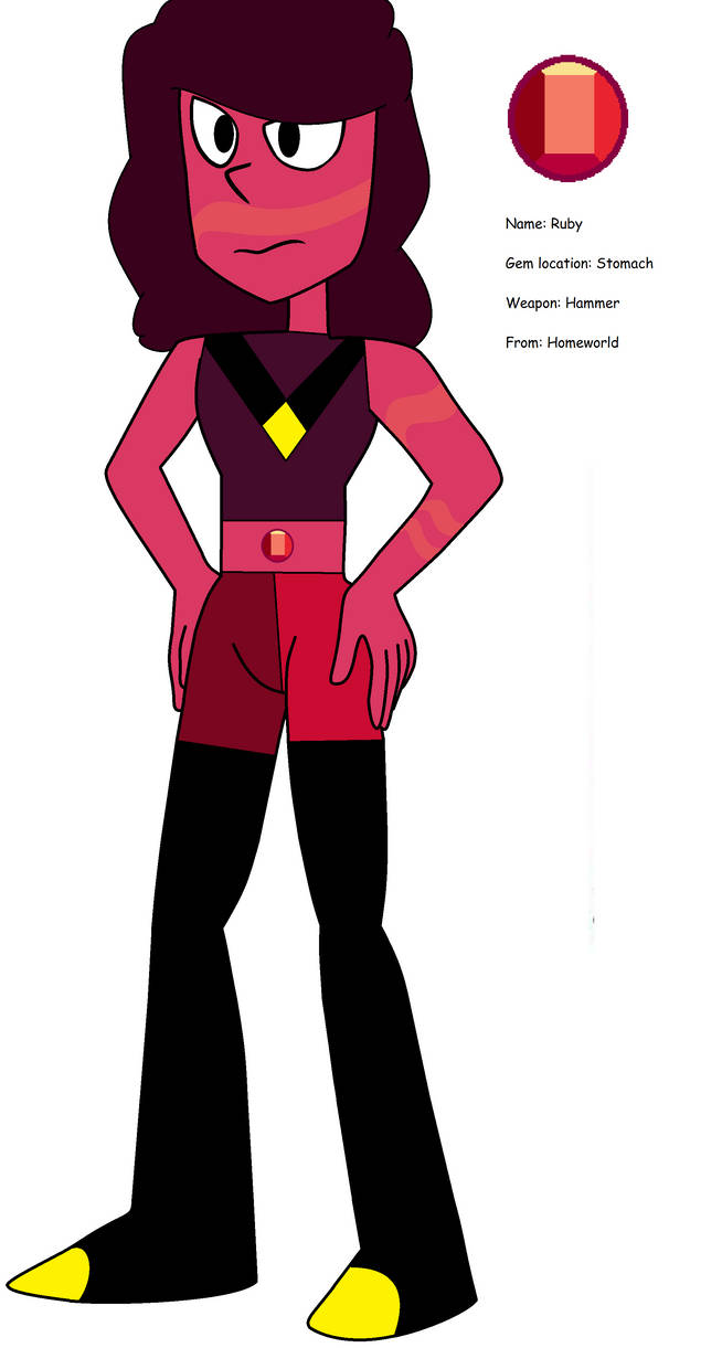 Ruby (My OC from the fuison that I made) by ThatOneArtMare on DeviantArt