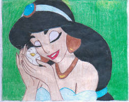 Jasmine and a Bird