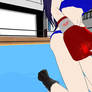Boxer girl Junko - Me and my sparring partner 47