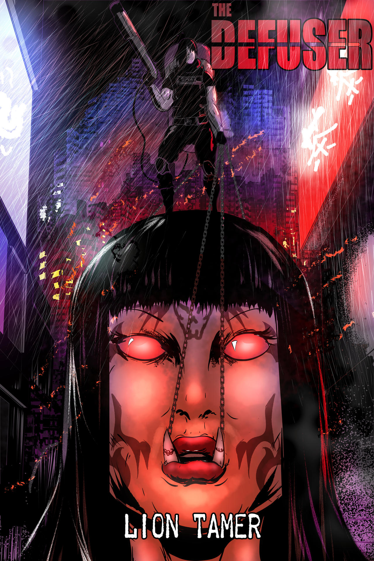 Defuser Persona The defuser_ lion tamer cover by MutationSector on DeviantArt