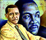 Obama - Luther King by BenHeine