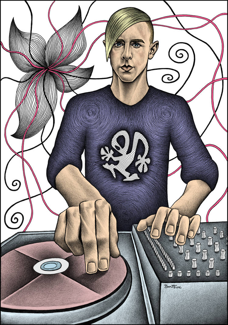 DJ Richie Hawtin - Plastikman by BenHeine on DeviantArt