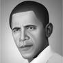Barack Obama Portrait - 3 -