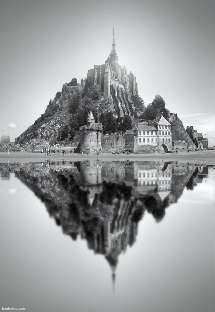 Mont Saint Michel - 2 by BenHeine