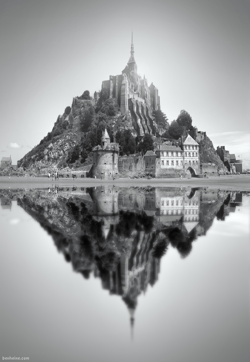 Mont Saint Michel - 2 by BenHeine