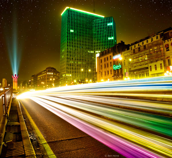 Brussels by Night by BenHeine