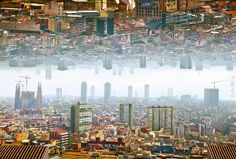Barcelona - Double Landscape