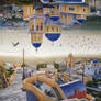 Santorini - Double Landscape