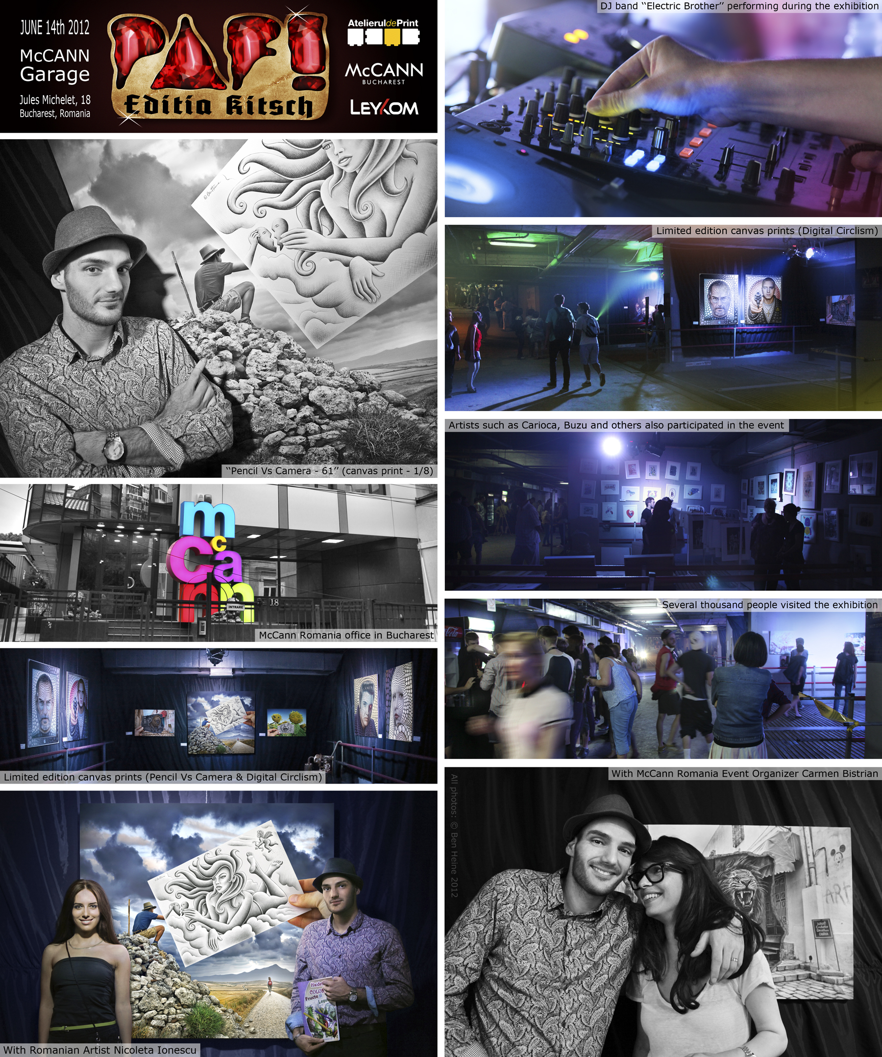 Exhibition - PAF - Bucharest by BenHeine
