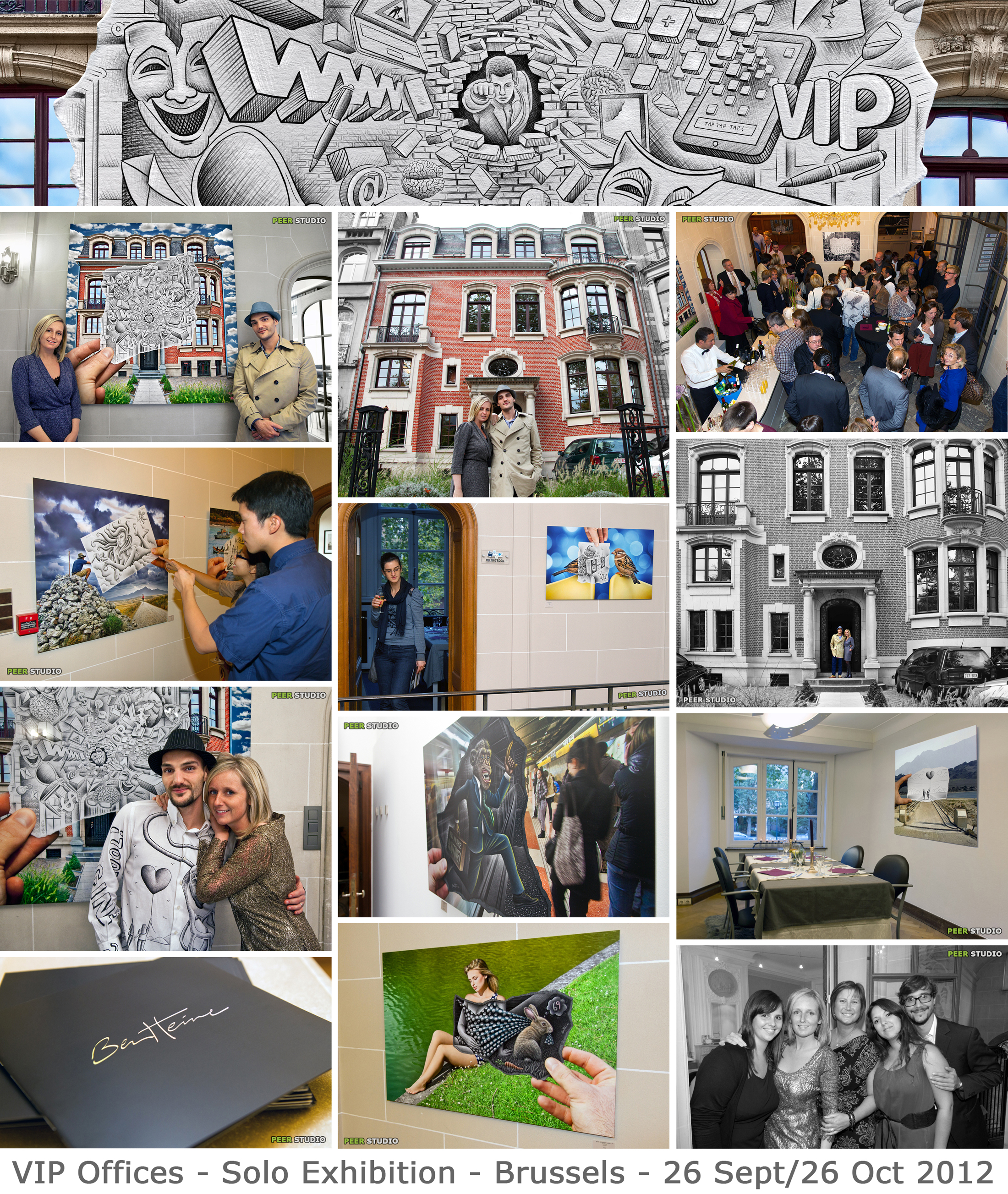 Exhibition - VIP Offices - Brussels by BenHeine