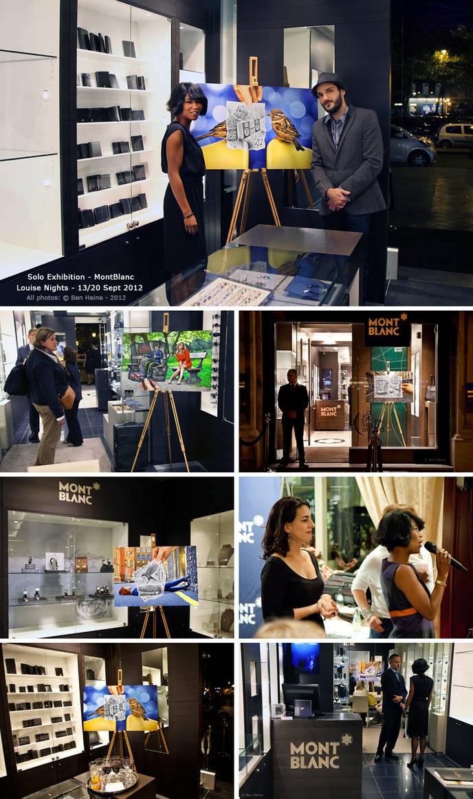 Exhibition - MontBlanc - Brussels/Amsterdam by BenHeine