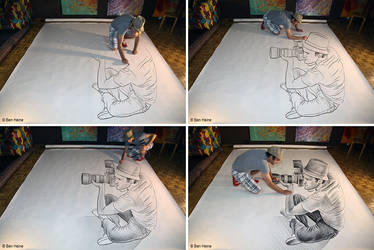 Sketch in Progress - Pencil Vs Camera - 73