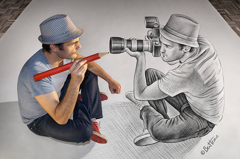 Pencil Vs Camera - 73 by BenHeine
