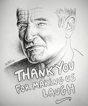 Robin Williams - Sketch in Progress