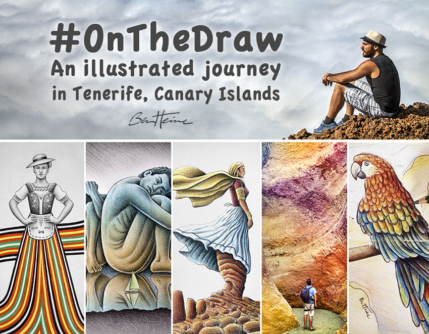 #Onthedraw - An Illustrated Journey in Tenerife