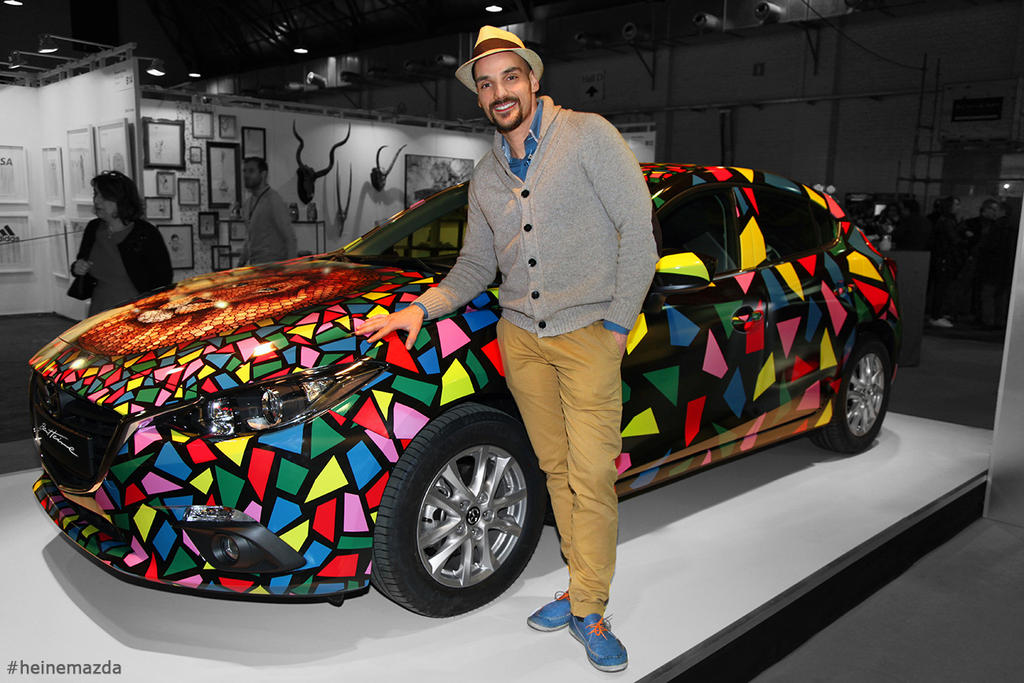 Ben Heine Art - Mazda 3 Car - Brussels Affordable