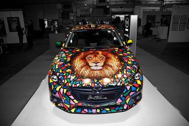 My Art on Mazda Car