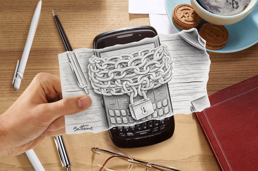 Pencil Vs Camera - Artificial Intelligence (2) by BenHeine