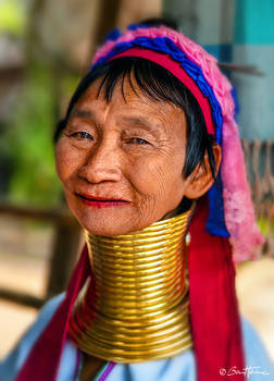 Long Neck Woman, Thailand - Ben Heine Photography