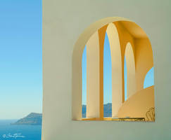 Santorini Greece (Abstract) Ben Heine Photography