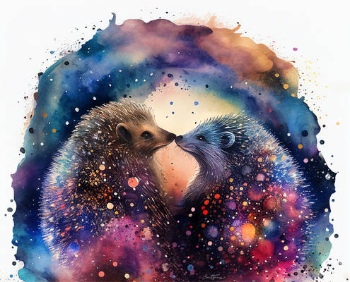 Hedgehogs Love - Astro Cruise