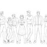 B-Team Lineart