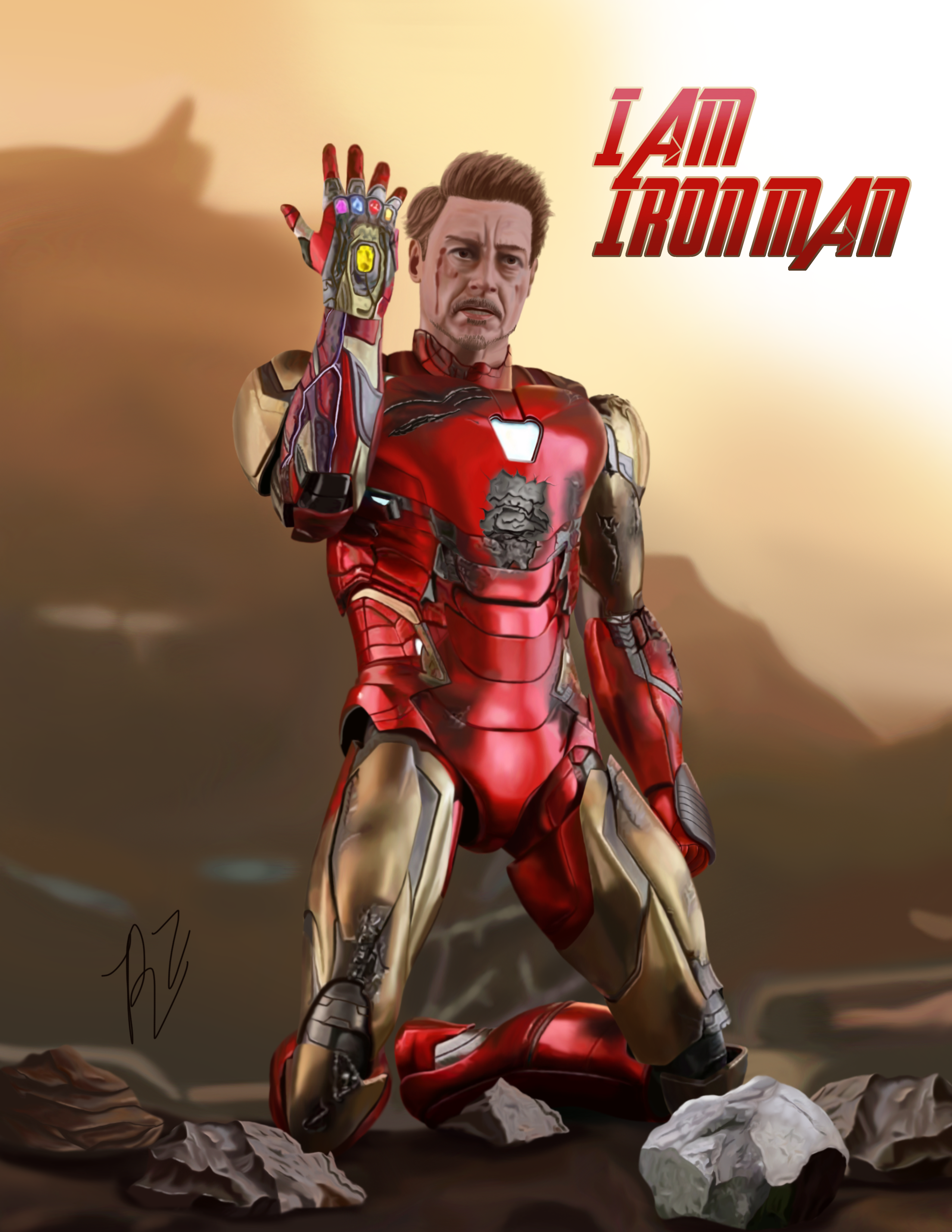 Avengers Endgame I Am Iron Man By Xilvergreen On Deviantart