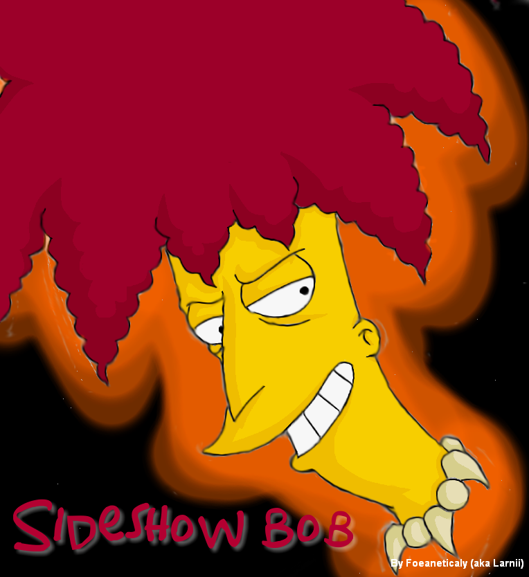 Sideshow Bob Smashed Sideshow Bob by Foeaneticaly on DeviantArt