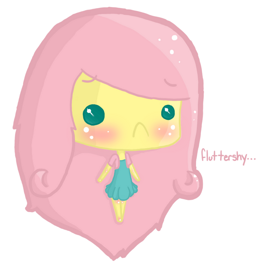Fluttershy Fluff by original-emo-jesus on DeviantArt